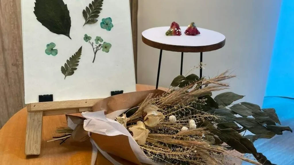 Imagem pecas de flores desidratadas faca voce mesmo do artigo Aula 3: Minicurso Peças de Flores Desidratadas
