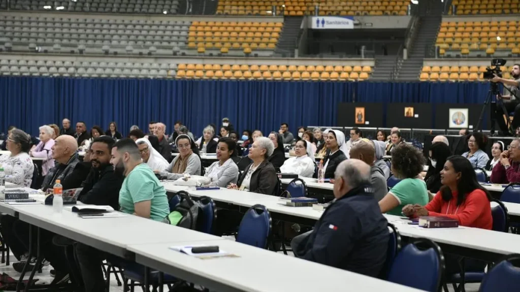 Participantes do 1º Congresso Bíblico de Aparecida