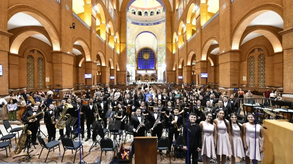 Apresentação da Orquestra do PEMSA no Festival da Padroeira