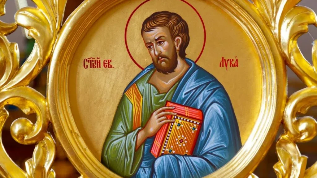 Imagem sao lucas evangelista do artigo Saiba a relação de São Lucas, Nossa Senhora e São Paulo Apóstolo