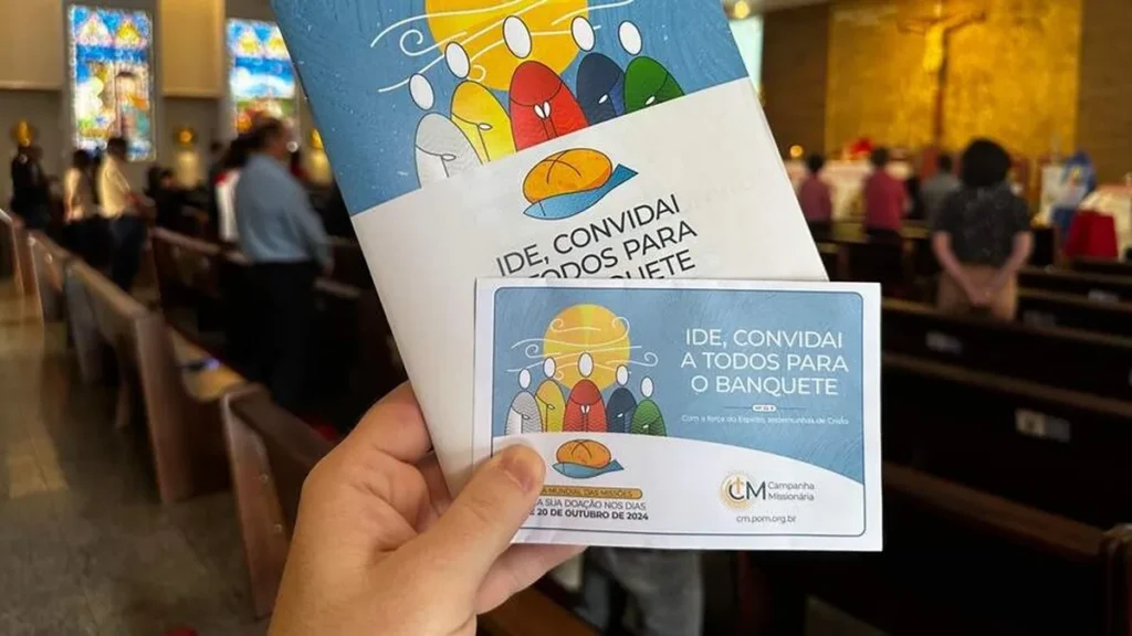 Imagem Coleta Missionaria 2024 do artigo Dia Mundial das Missões: coleta missionária será realizada neste fim de semana