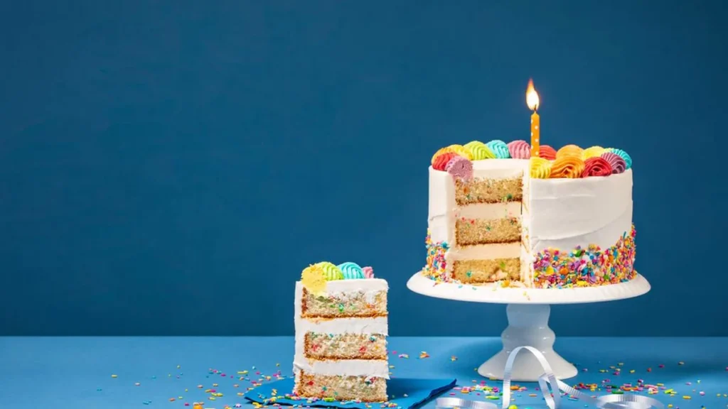 Imagem Bolo de festa do artigo Um Bolo Quase de Brincadeira: Bolo de Festa