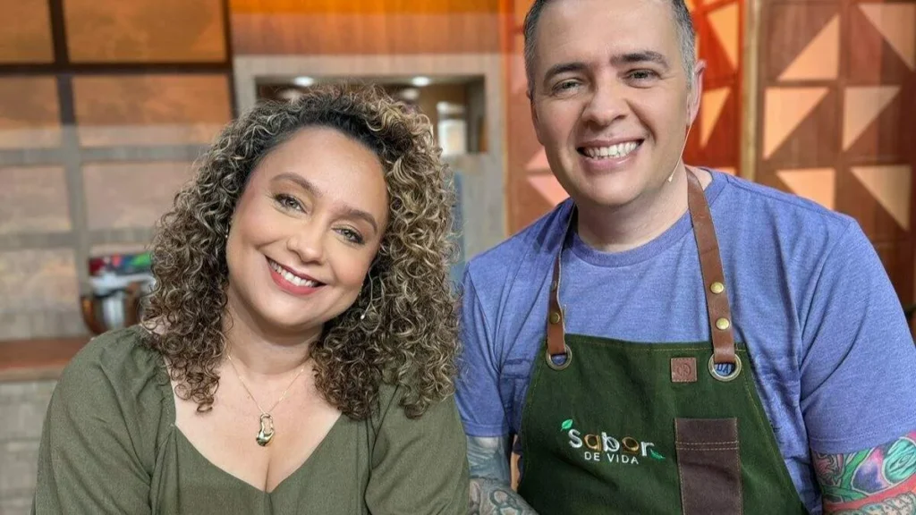 Imagem Chef Leonardo Roncon e bianca laua do artigo Delícias com sabor italiano são as receitas do “Sabor de Vida” deste domingo