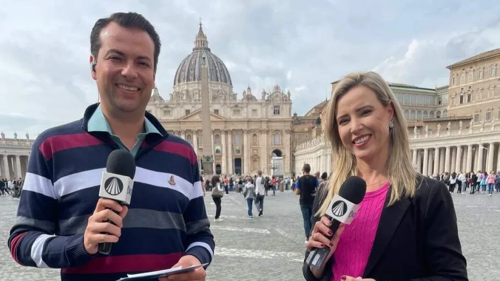 Imagem Irmao alan e camila morais do artigo Camila Morais e Ir. Alan trazem as últimas atualizações do Sínodo, direto de Roma
