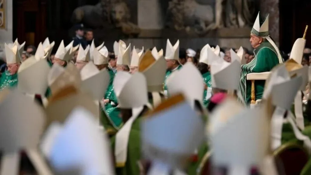 Imagem missa encerramento sinodo 2024 do artigo Papa finaliza Sínodo sobre a Sinodalidade com Santa Missa