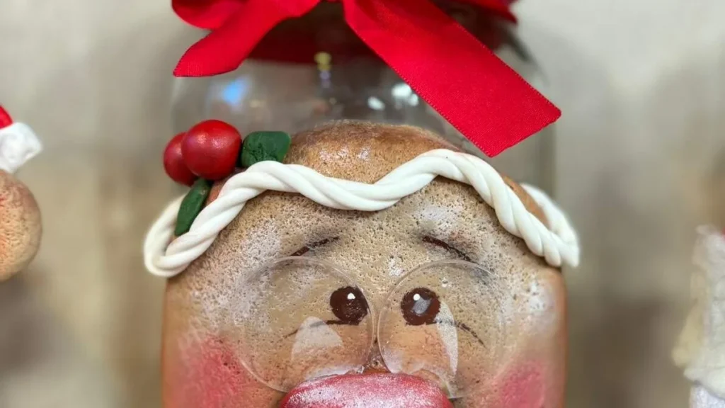 Imagem pote ginger docuras em biscuit faca voce mesmo do artigo Pote ginger doçuras em biscuit - Faça Você Mesmo