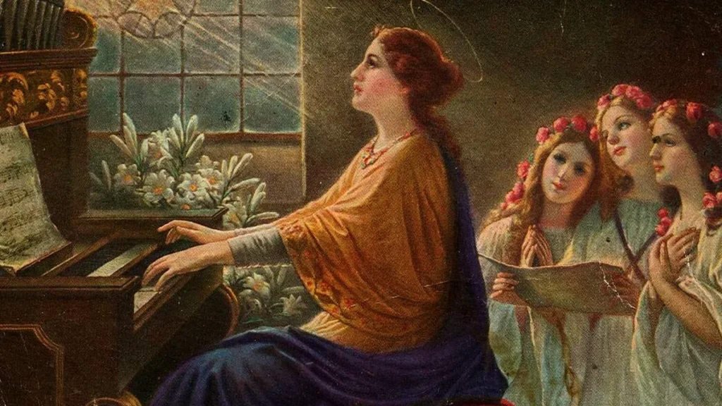 Imagem Santa Cecilia do artigo Reze a Oração de Santa Cecília, Padroeira dos Músicos