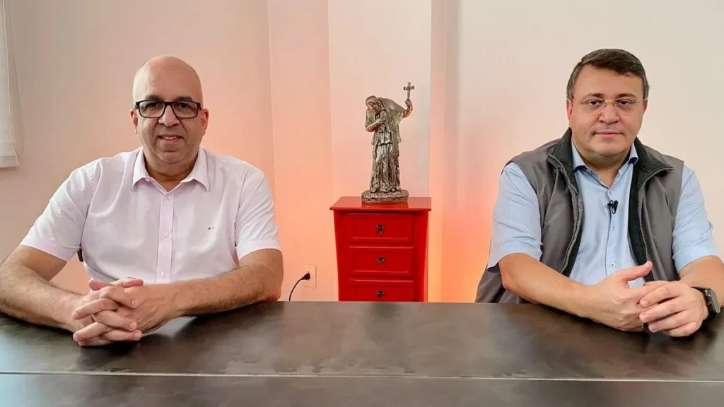 Imagem Padre Mauro Vilela e Padre Marlos Aurelio Missionarios Redentoristas do artigo Reveja: Diálogos reflete temas ligados à 1ª Assembleia Provincial