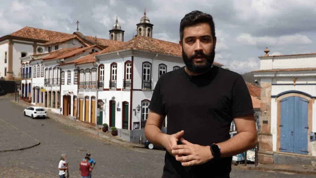 Imagem ARQ 0711 Reproducao TV Aparecida 1 do artigo Reportagem do "Arquivo A" destaca a história da cidade de Ouro Preto