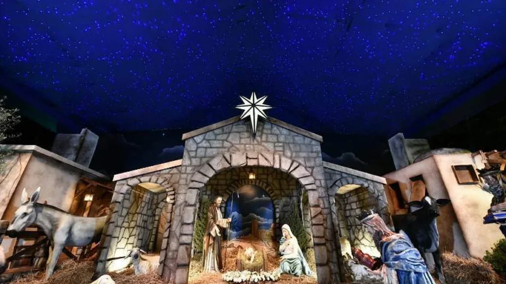 Imagem Presepio do Santuario Nacional do artigo Celebre o Fim de Ano com a Rede Aparecida: Novena, Missas e programação Especial