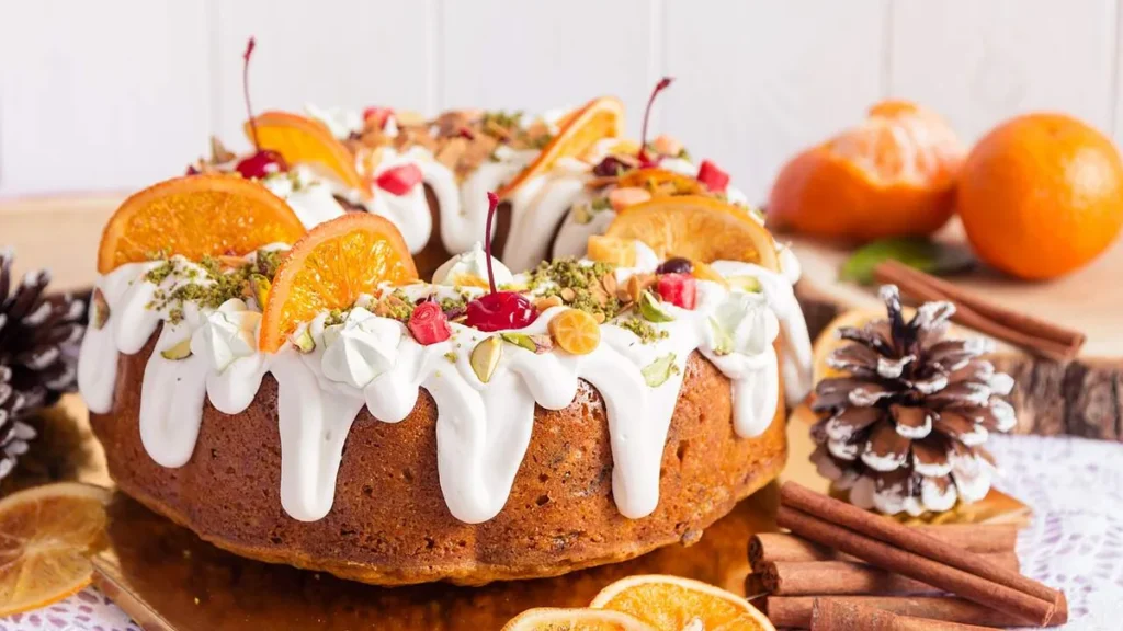 Imagem Bolo de Laranja do artigo Um Bolo por dia até o Natal: Bolo de Laranja com Frutas
