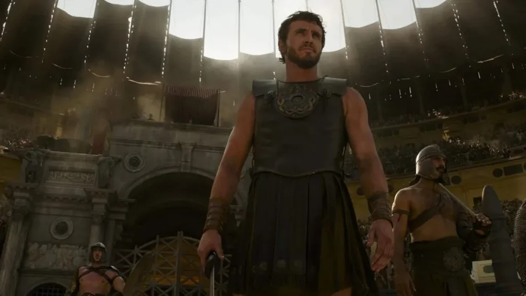Imagem Gladiador 2 do artigo Gladiador 2: a tão esperada sequência estreia nos cinemas brasileiros