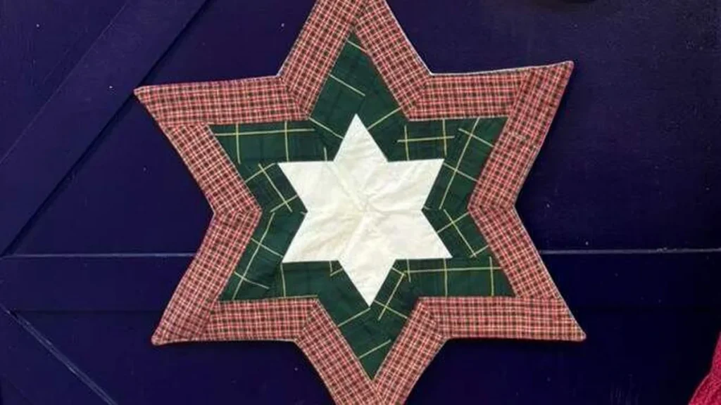 Imagem lugar americano de estrela em patchwork faca voce mesmo do artigo Lugar americano de estrela em patchwork - Faça Você Mesmo