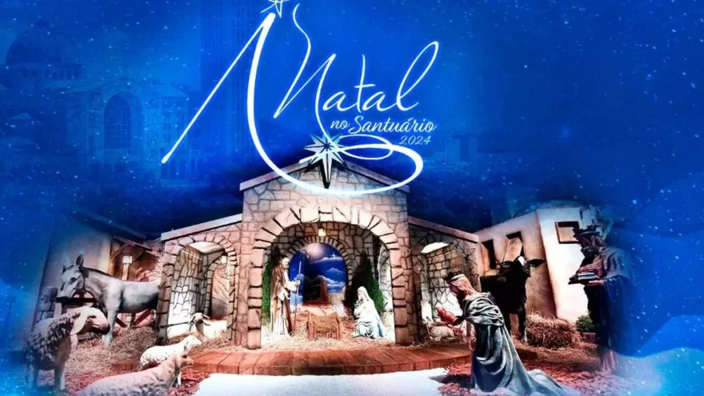Imagem natal no santuario do artigo A12 lança página de programação de Natal no Santuário