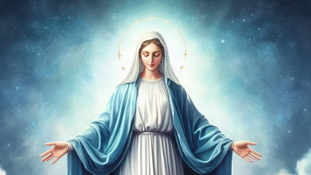 Imagem nossa senhora das gracas do artigo Conheça o significado dos símbolos da Medalha Milagrosa