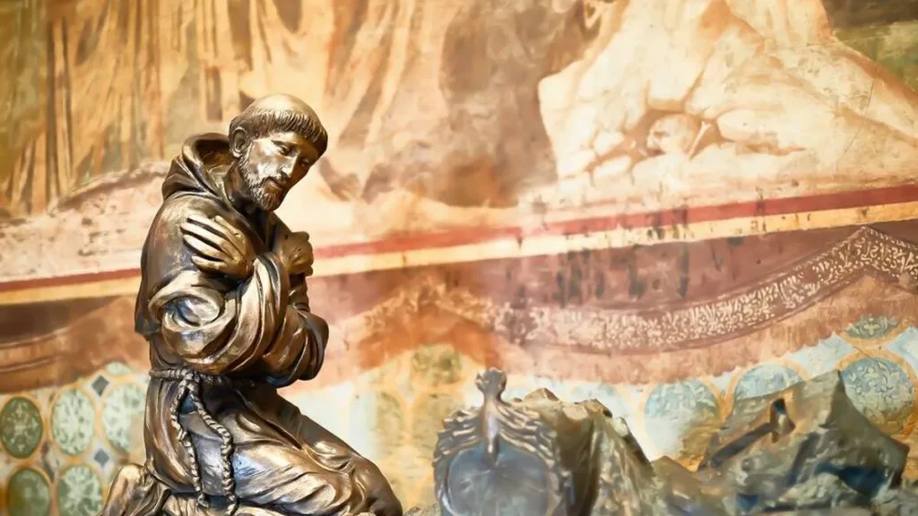 Imagem sao Francisco de assis do artigo Santos que abraçaram a pobreza com radicalidade
