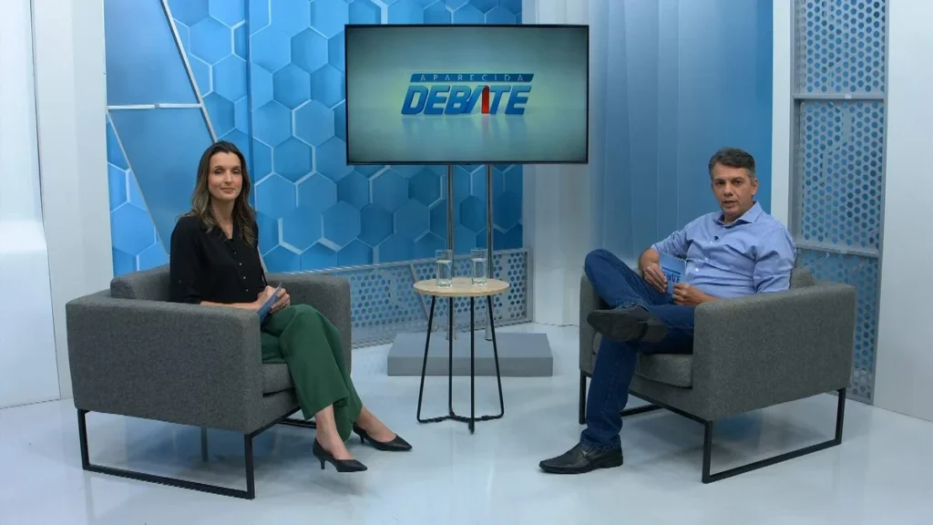 Imagem APD 31224 Reproducao TV Aparecida 1 do artigo Combate ao HIV/Aids é abordado no "Aparecida Debate" da TV Aparecida