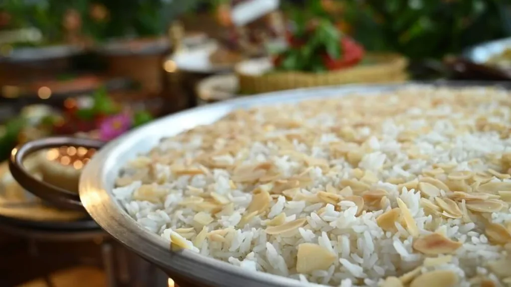 Imagem Arroz Natalino do artigo Chef no Ar: Arroz Natalino de Amêndoas e Espumante
