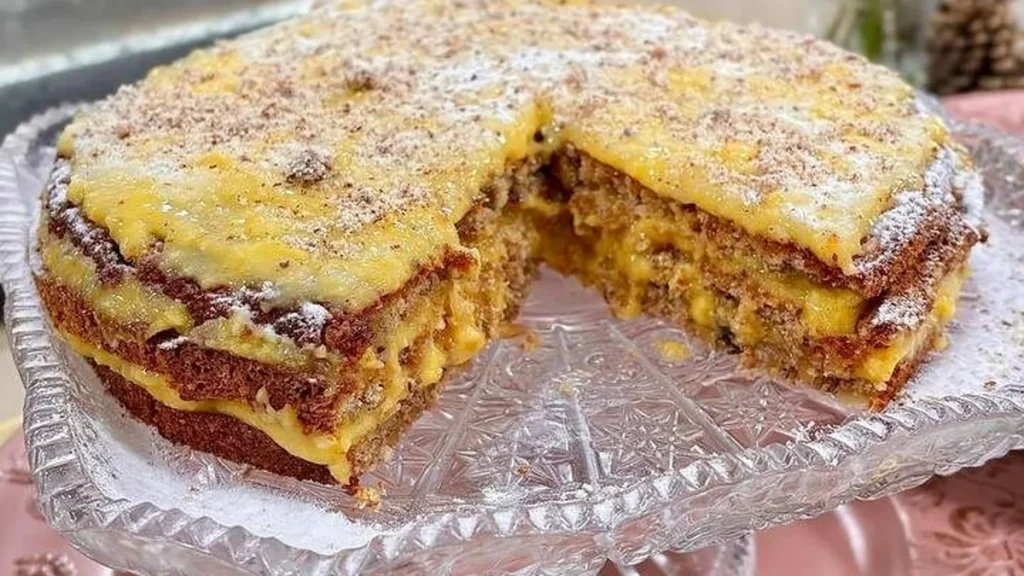 Imagem bolo de nozes com frutas secas santa receita do artigo Bolo de Nozes com Frutas Secas - Santa Receita