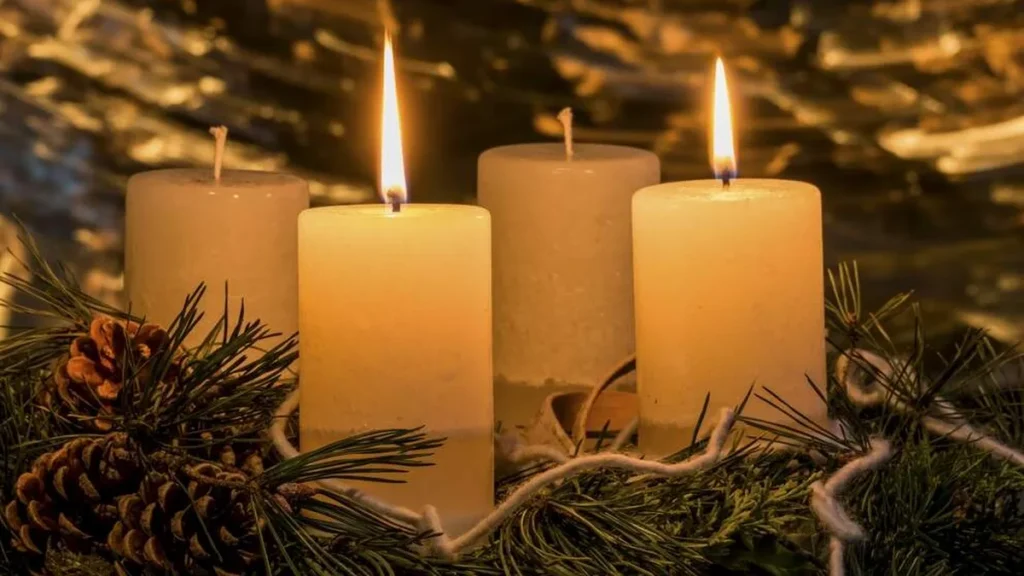 Imagem Velas do Advento do artigo O ciclo litúrgico e nossa vida espiritual