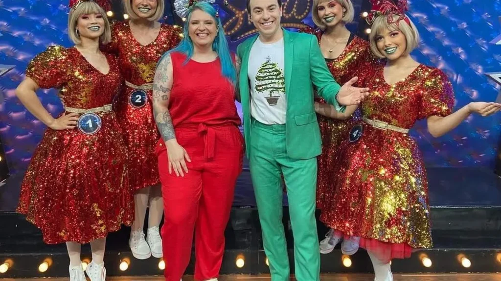 Imagem QTS Natal Producao TV Aparecida do artigo Rogério Chiaravalli anima o "Quarta Show - Especial de Natal"