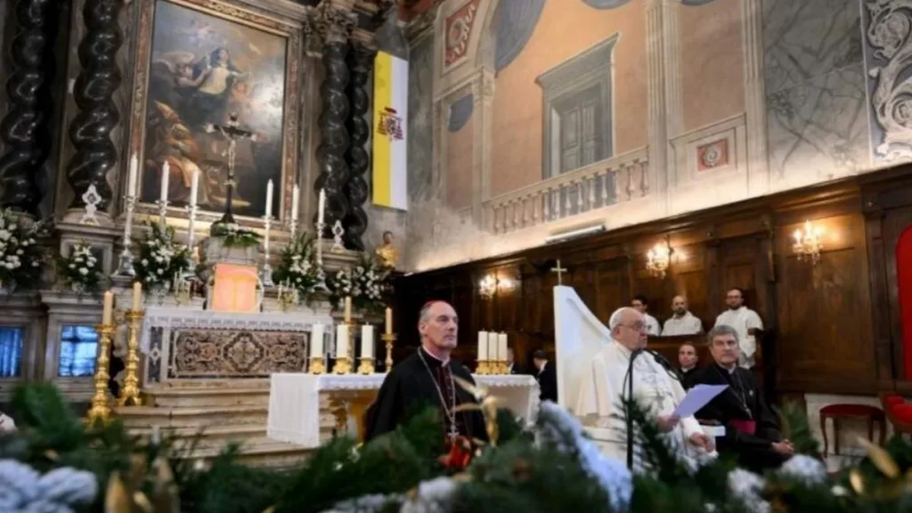 Imagem papa corsega 2024 do artigo A presença da Igreja na Ilha de Córsega
