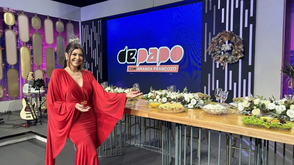 Imagem Amanda Francozo 2 do artigo Jamily e Thiago Arancan cantam no especial de Natal de Amanda Françozo
