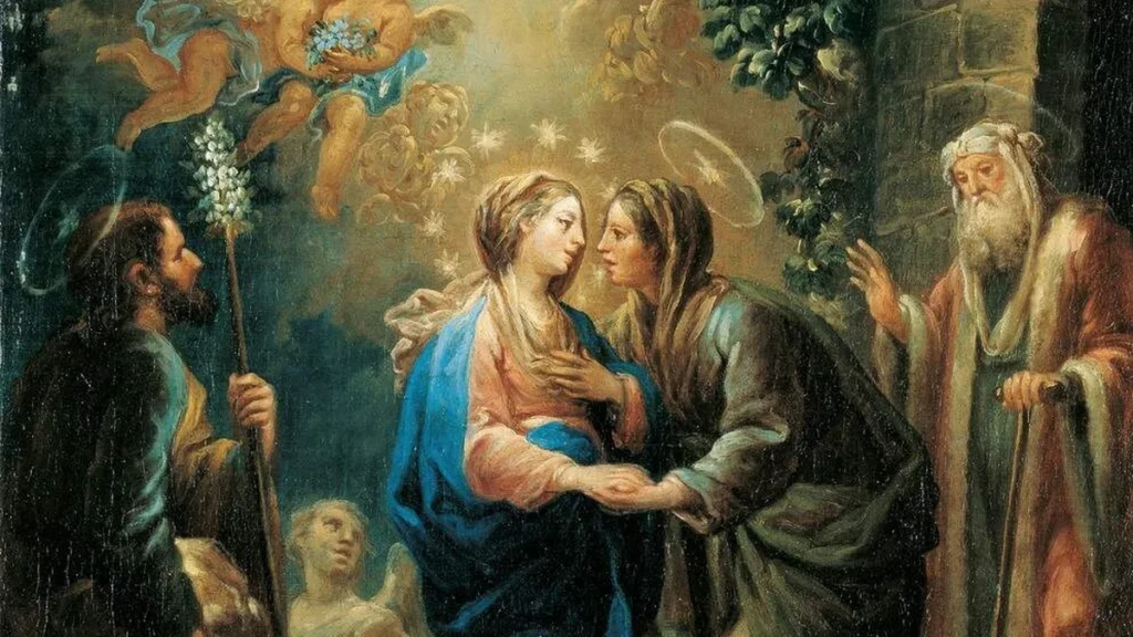 Imagem Maria e Isabel 2 do artigo Evangelho mostra a alegria em ter um Deus sempre conosco!