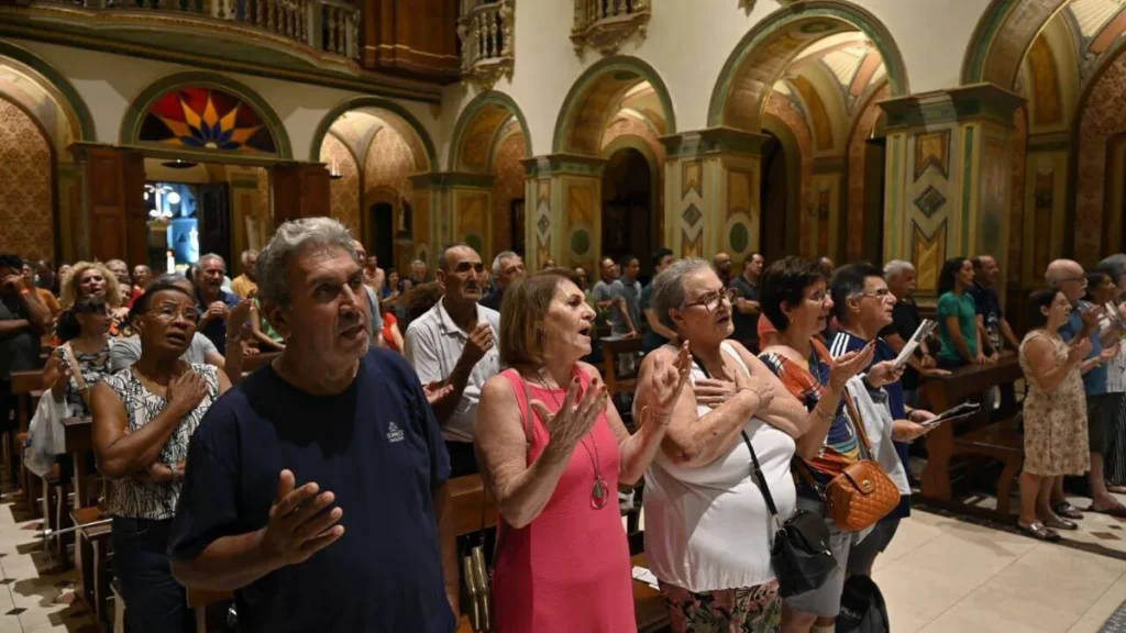 Imagem novena de natal na basilica historica 2024 do artigo Participe hoje do encerramento da Novena de Natal do Santuário Nacional