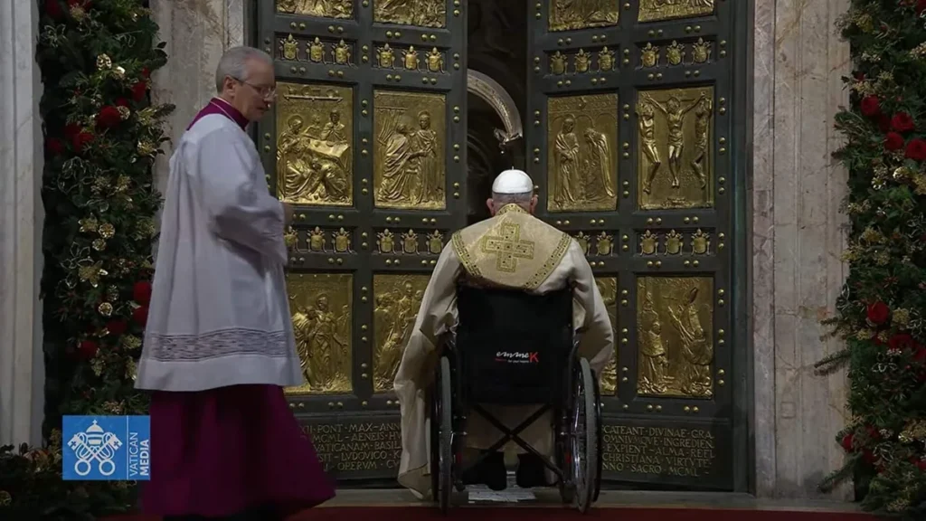 Imagem papa abertura da porta santa vaticano do artigo Papa faz a abertura da Porta Santa no Vaticano