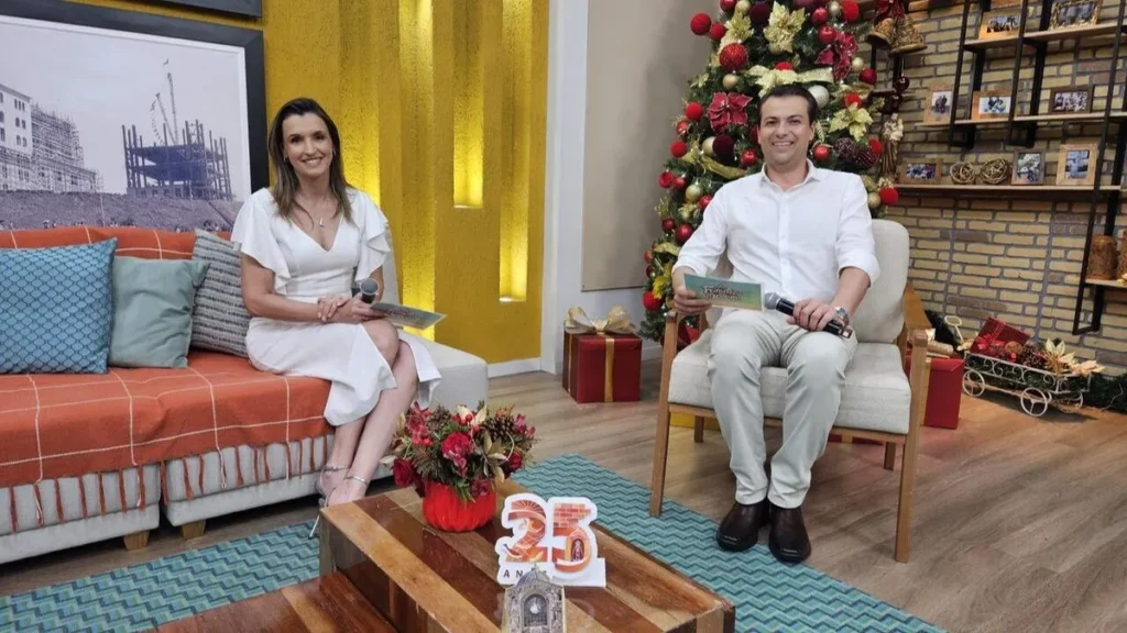 Imagem Leticia Hamacher e Irmao Alan Gabriela Souza do artigo “Família dos Devotos” de Ano Novo celebra fé, gratidão e esperança