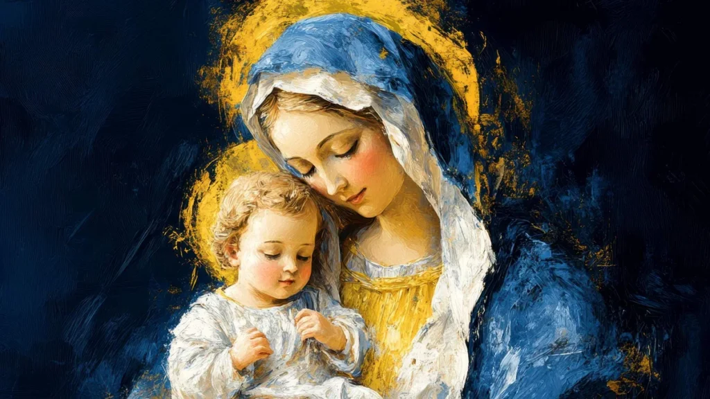 Imagem Maria Mae de Deus do artigo A súplica de Santo Afonso à Mãe de Deus