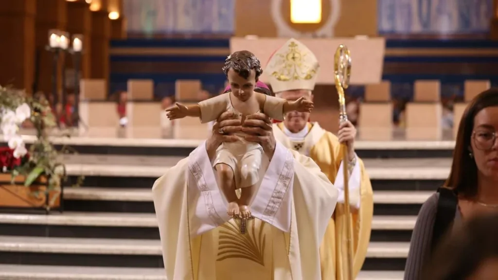 Imagem Destaque Menino Jesus em Aparecida do artigo Em Aparecida, somos Peregrinos da Luz da Esperança!