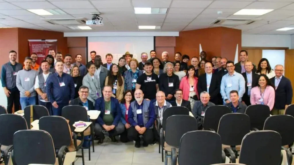 Imagem Encontro Signis Brasil 2024 do artigo Comunicadores de rádios e TVs católicas participam de encontro em São Paulo