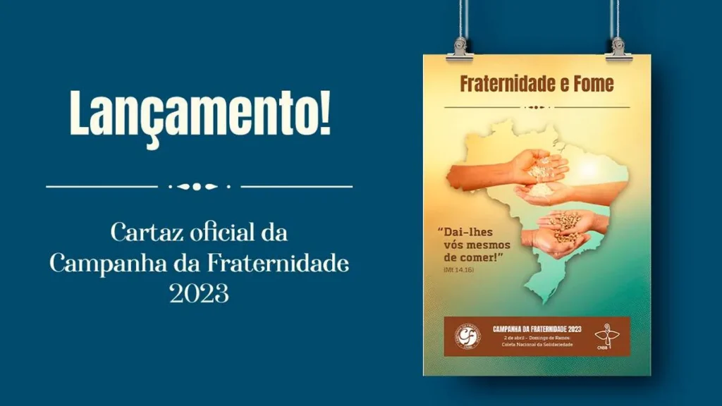 Imagem Lancamento cartaz Campanha da Fraternidade CF 2023 do artigo Saiba o significado do cartaz da Campanha da Fraternidade 2023