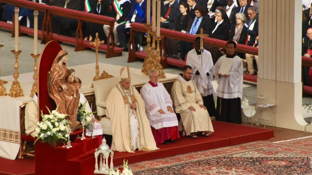 Imagem Papa Francisco by Joao Eder do artigo TV Aparecida transmite a abertura do Ano Jubilar na Arquidiocese de Aparecida