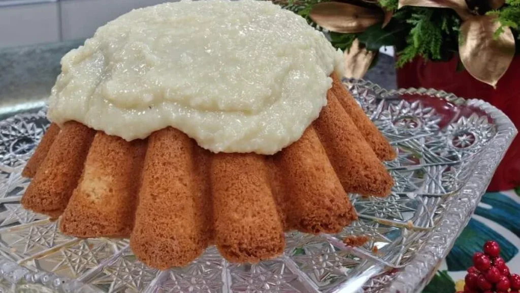 Imagem bolo de coco de liquidificador santa receita do artigo Bolo de Coco de Liquidificador - Santa Receita