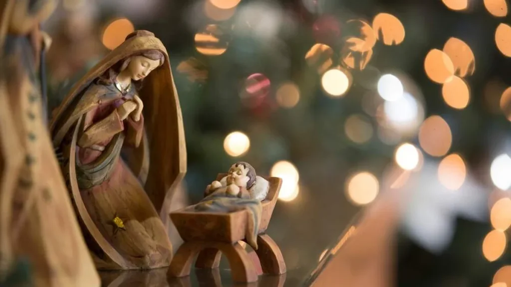 Imagem presepio de madeira do artigo Natal é tempo de presentear: Qual presente dar para Jesus?