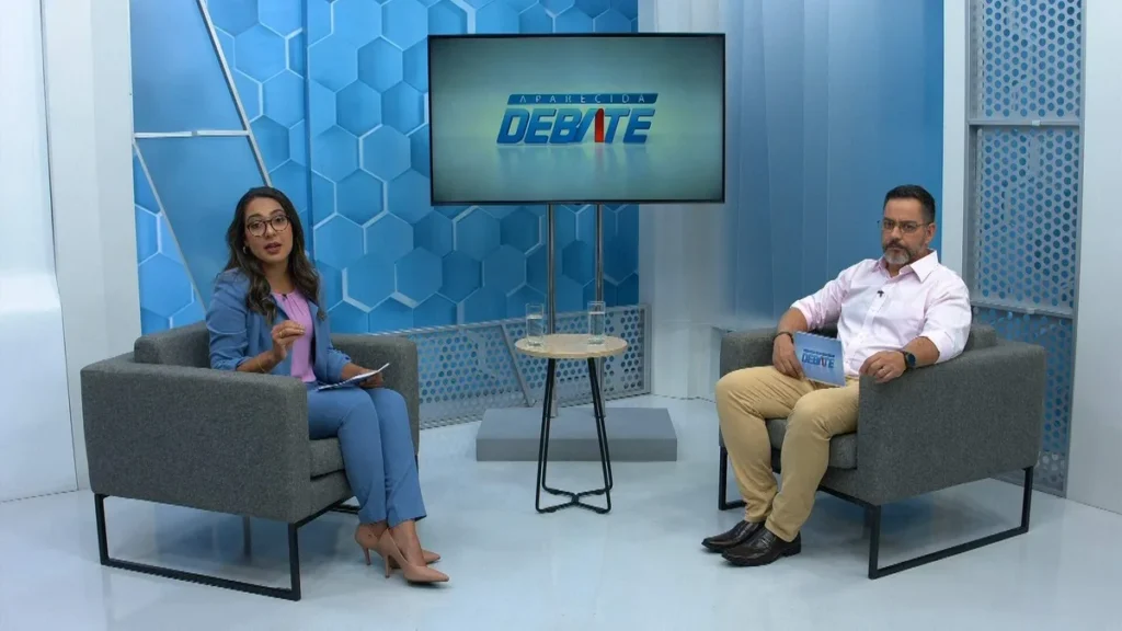 Imagem APD 0701 Reproducao TV Aparecida 1 do artigo Violência no campo é tema do "Aparecida Debate" desta semana