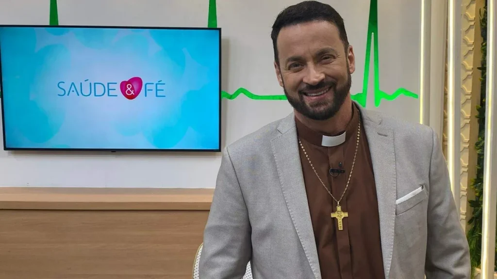 Imagem SFE 1101 Italo Borges TV Aparecida 1 do artigo "Saúde e Fé" fala do sedentarismo e suas consequências