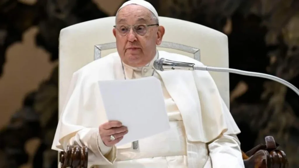 Imagem papa audiencia 2025 do artigo Papa: "combate ao abuso infantil é urgente"