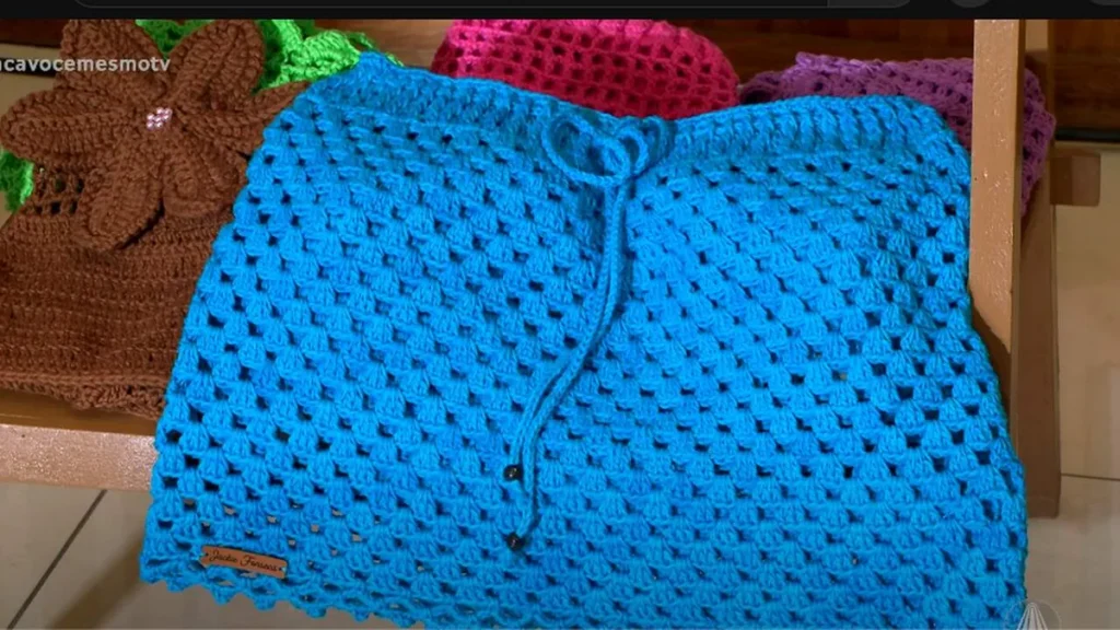 Imagem saia de croche faca voce mesmo do artigo Saia / Saída de Praia (Crochê) - Faça Você Mesmo