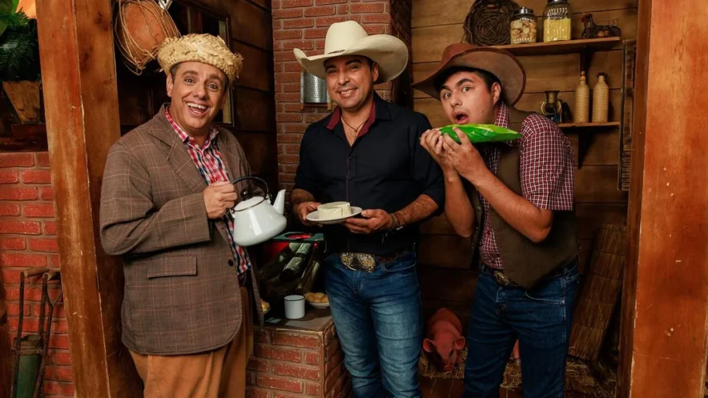 Imagem 1 Trio Terra da Padroeira do artigo Eduardo e Rafael e Paulinho Maate Quente cantam no “Terra da Padroeira"
