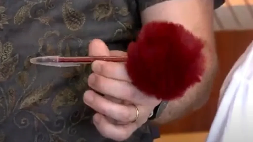 Imagem caneta pompom do artigo Caneta Decorada com Pompom – Faça Você Mesmo
