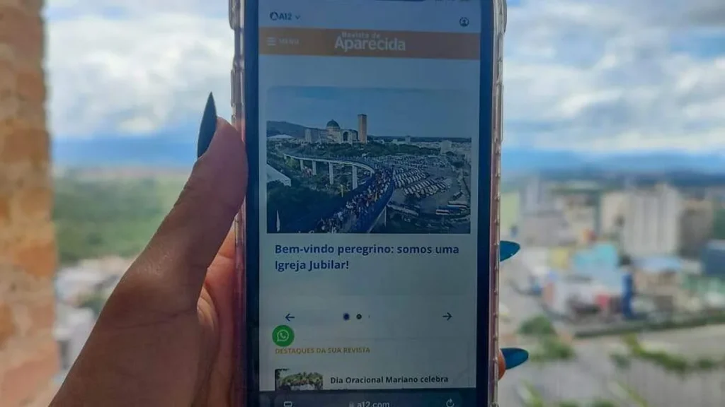 Imagem Acesse a Revista de Aparecida Digital do artigo Notícia que te informa e evangeliza!