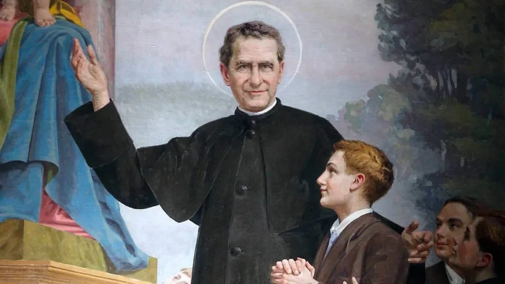 Imagem Dom Bosco do artigo São João Bosco, mestre e pai da juventude