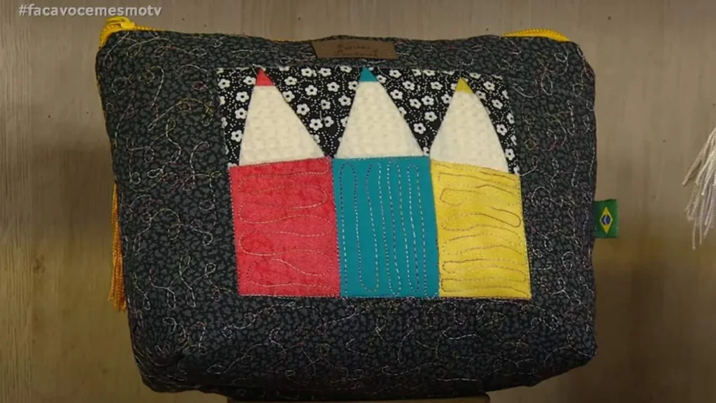 Imagem Lapis de cor patchwork faca voce mesmo do artigo Lápis de Cor em Patchwork - Faça Você Mesmo