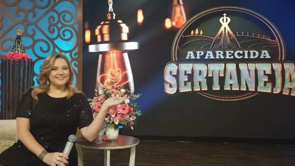 Imagem Mariangela Zan Producao TV Aparecida do artigo "Aparecida Sertaneja" recebe ícones dos anos 80 para seu palco