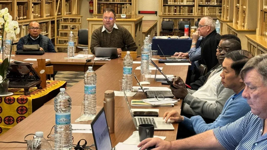 Imagem Reuniao Governo Geral Redentorista do artigo Conselho Geral Redentorista se reúne com coordenadores das Conferências