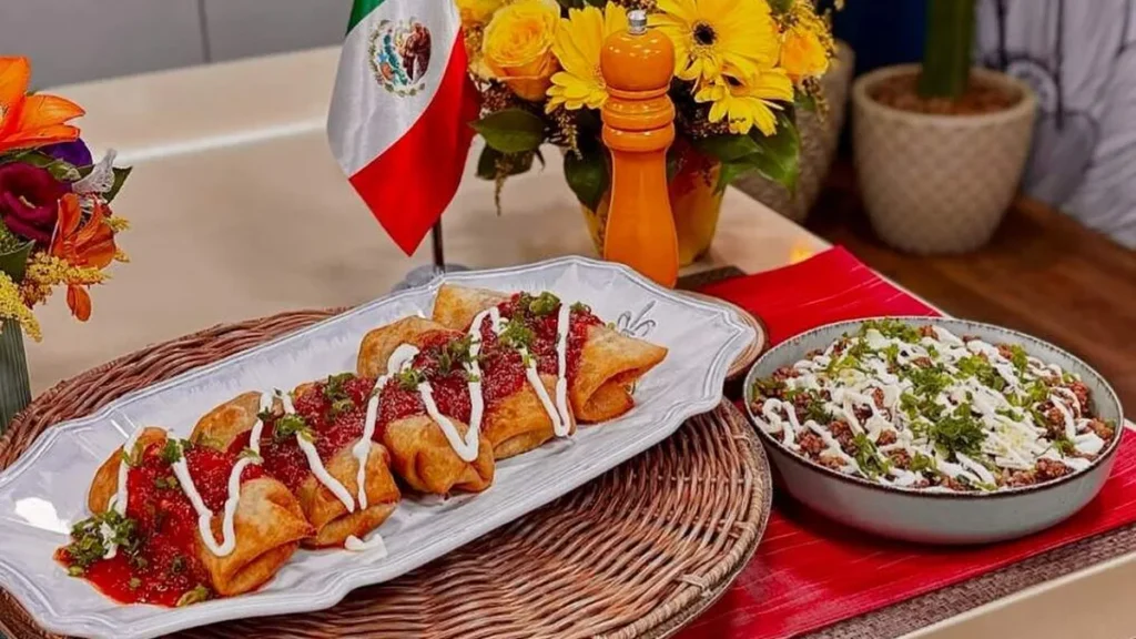 Imagem chimichanga santareceita do artigo Chimichanga de Chilli com Carne - Santa Receita